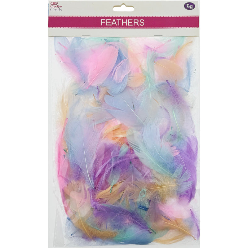 FEATHERS 5-8CM-5G MIXED