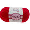 YARN, ACRYLIC (RED) 2OZ #4 MD 4-STRAND