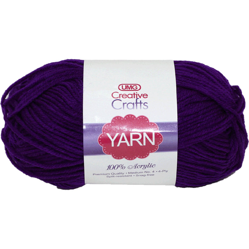 YARN, ACRYLIC (VIOLET) 2OZ