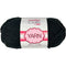 YARN, ACRYLIC (BLACK) 2OZ #4 MD 4-STRAND