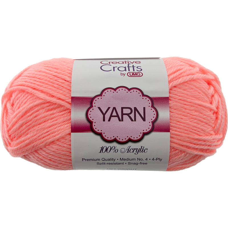 YARN, ACRYLIC (PEACH) 2OZ