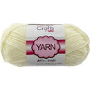 YARN, ACRYLIC (IVORY) 2OZ