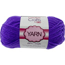 YARN, ACRYLIC (PURPLE) 2OZ