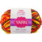 YARN, ACRYLIC MULTICOLOR (MAGMA) 2OZ #4 MD 4-STRAND