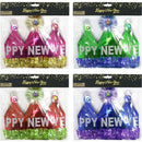 CROWN "HAPPY NEW YR" ASSTD COLORS