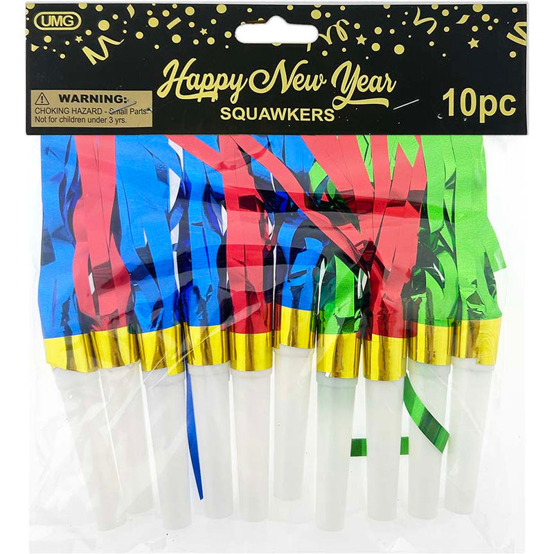 FRINGE BLOWOUT "HAPPY NEW YEAR"; 10PCS