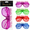 SHUTTER GLASSES W/ LIGHT ASSTD COLORS
