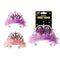 TIARA W/FEATHERS; ASSTD COLORS