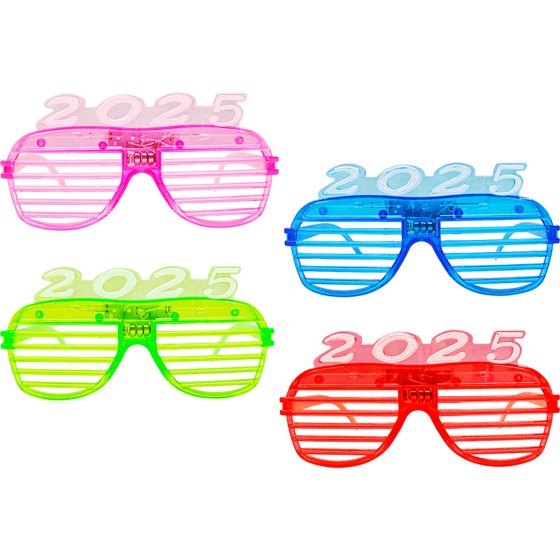 SHUTTER GLASSES 2025 W/ LIGHT ASSTD