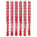 BALL 4CM X 12PC RED