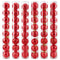 BALL TUBE 5CM X8PC RED