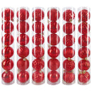 BALL TUBE 6CM X 6PC RED