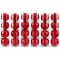 BALL TUBE 7CM X 4PC RED