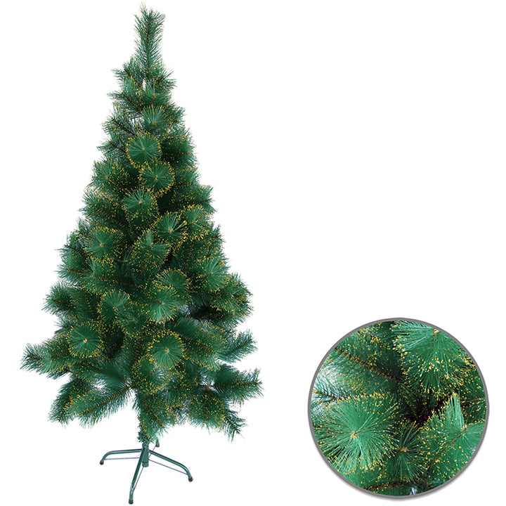 TREE PINE 5FT GOLD TIPS 148 TIPS 11 CM