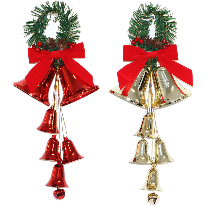 BELL DOOR HANGER W/ BERRIES 6BELLS 1JB TRD