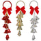 BELL DOOR HANGER W/ BOW 10BELLS 1JB TRD