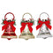 BELL DOOR HANGER W/ BERRIES HALF-BELL 16CM TRD