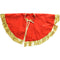 TREE SKIRT W/ GOLD TRIM 90CM