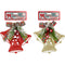 BELL HALF W/ BOW DECOR 1PC TRD