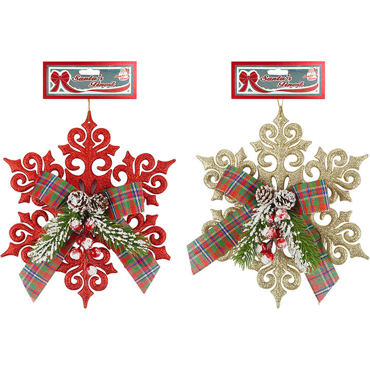 SNOWFLAKE DECORATED 1PC TRD