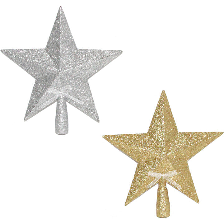 STAR TREE TOPPER 1PC W&G