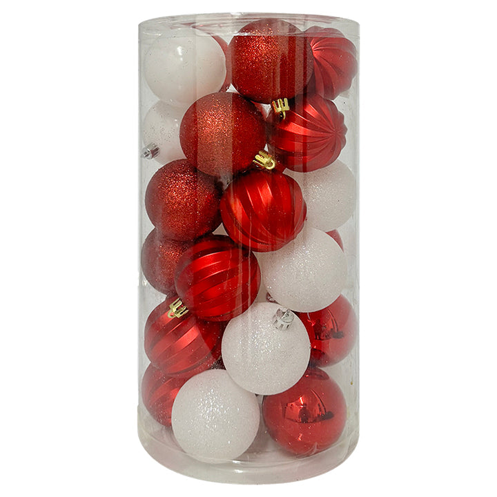 30PK BALL TUBE 6CM CND