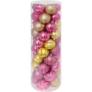 50PK BALL TUBE 6CM BLUSH