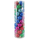 50PK BALL TUBE GLITTER 5CM OMBRE