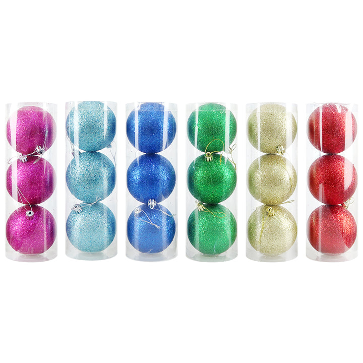 BALL TUBE GLITTER 3X8CM OMBRE