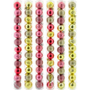 BALL TUBE DESIGNER 12PC 4CM BLUSH