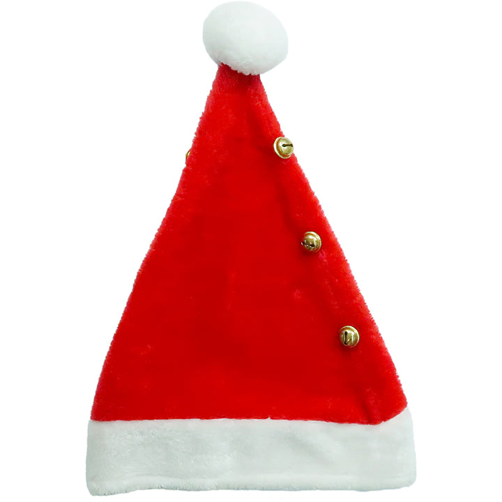 SANTA HAT W/ BELLS