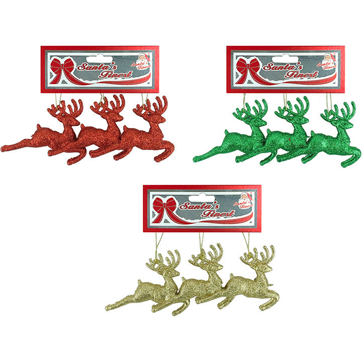 JUMPING REINDEER 8CM 3PC TRD