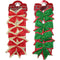 BOWS TINSEL 4PC