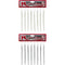 ICICLES 8PC SLVR/WHTE