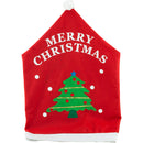 CHAIR COVER "MERRY XMAS" TREE