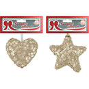 HEART/STAR CHAMPAGNE SEQUINS 2ASTD