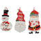 WALL DECOR SANTA/SNOWMAN 3 ASSTD