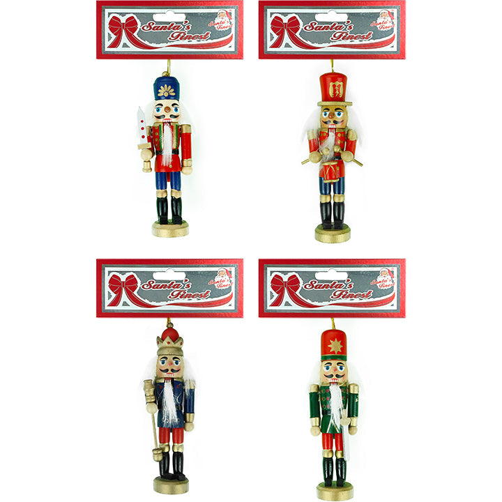 NUTCRACKER W/ GOLD BASE 4 ASSTD