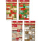 XMAS STICKERS 80PK 4ASSTD