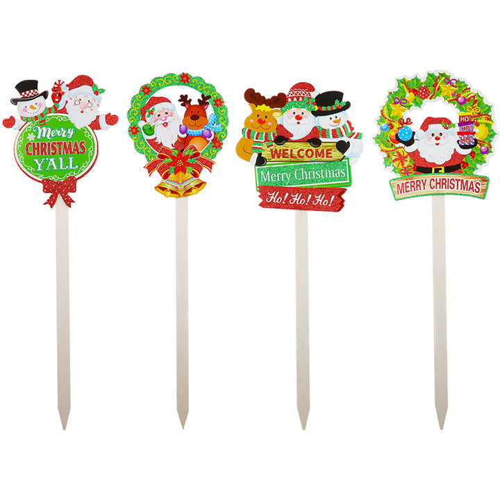 FOAM YARD SIGN(ENG) 28IN 4ASTD