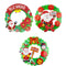 FELIZ NAVIDAD PAPER PLAQUE 3ASTD