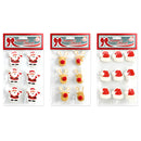 POM POM STICKERS 6PK 3ASTD