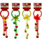 DOOR KNOB HANGER W/5 JINGLE BELLS