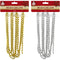 BEADED GARLAND 12FT 5MM 3ASTD