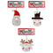 WOODEN ORNAMENT W/LIGHT-UP NOSE