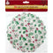 MISTLETOE DOILIES 20CT 6.5" PRINTED