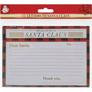 DEAR SANTA POST CARDS CERTIFICATES 12PK