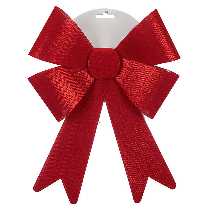 BOW RED LARGE 23X29CM