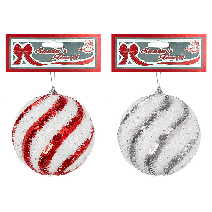 BALL SWIRLS 2ASTD WHR 1PC 10CM