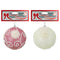 BALL FLOWER 2ASTD BLUSH 1PC 10CM